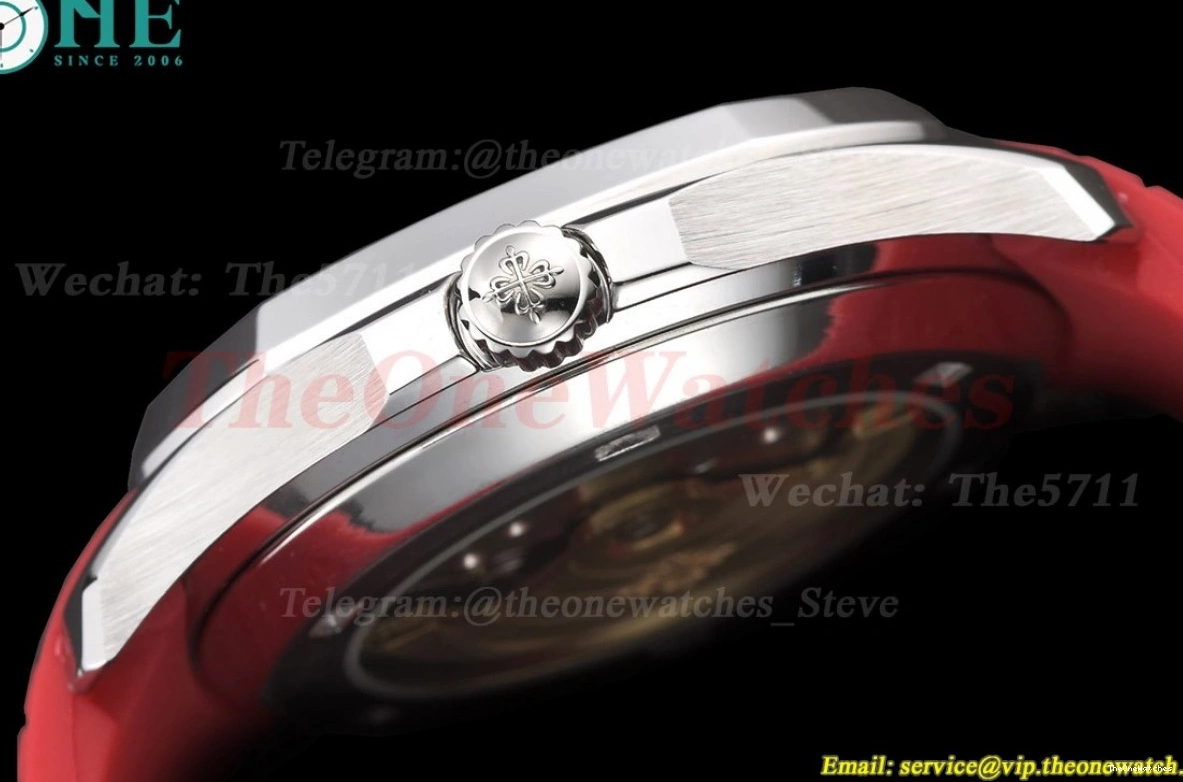 SS MY8215 Grey Gradient RU 40mm 5167 Dial GDF Nautilus 0404